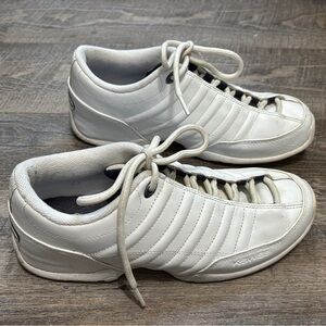 K-Swiss Quilted White Women's Sneakers